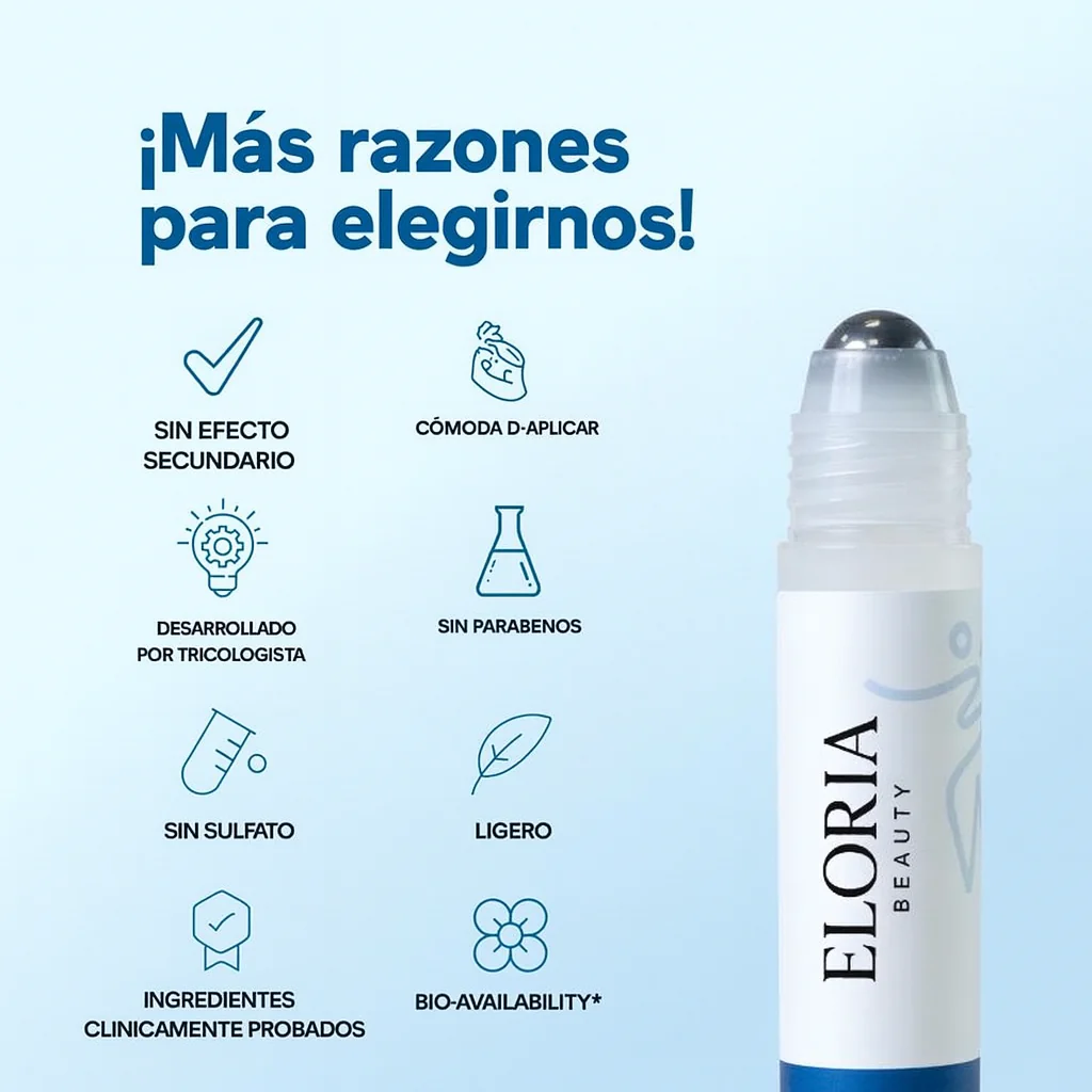 Sérum Roll-On para el Crecimiento del Cabello - Image 6