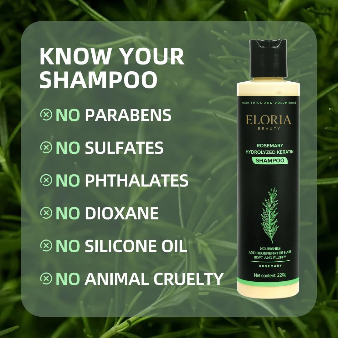 Organic Rosemary Hair Growth Shampoo - Image 2