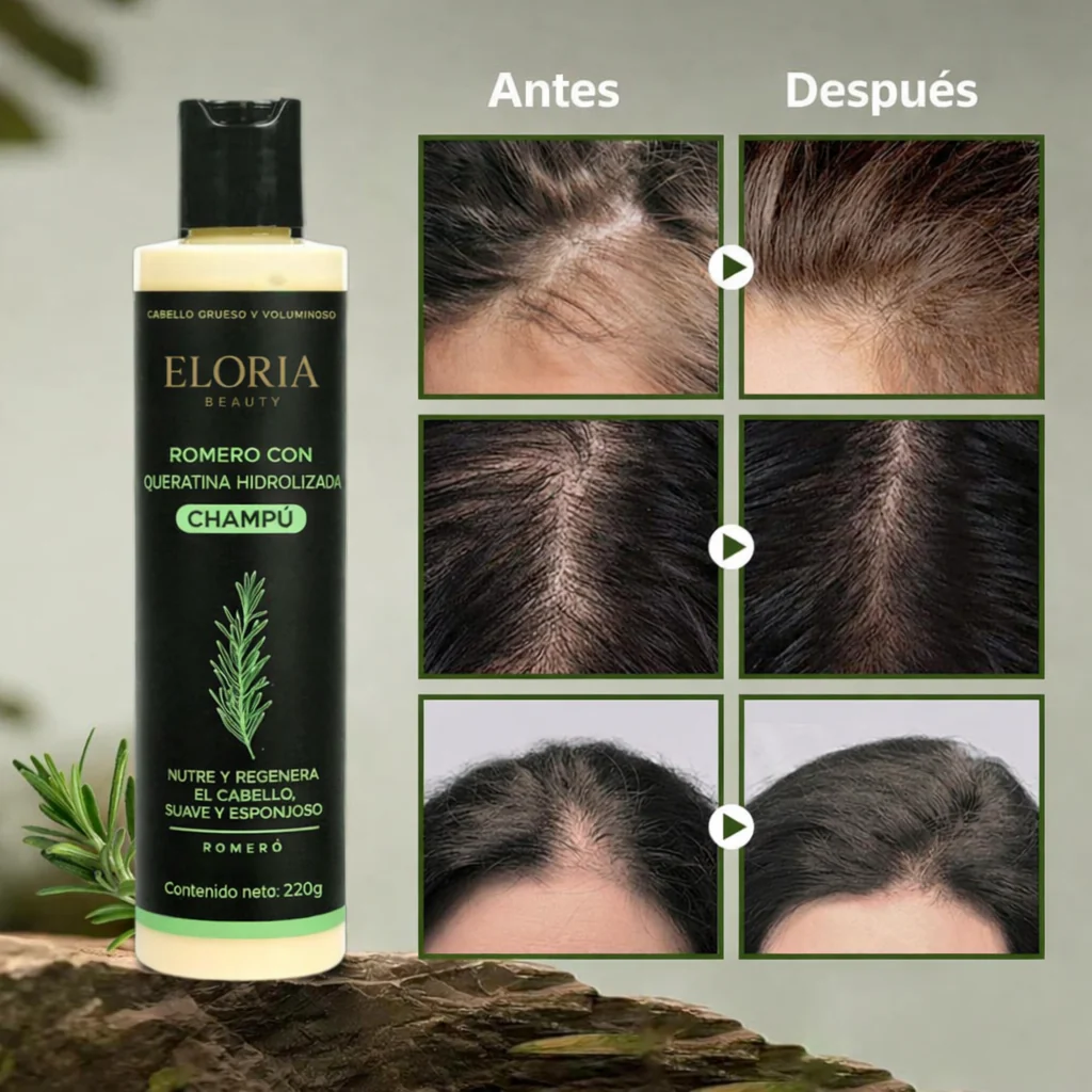 Champú orgánico de romero para el crecimiento del cabello - Image 6